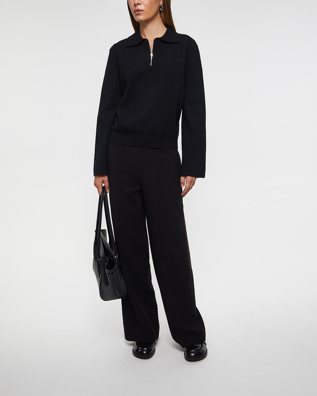 Wakakuu Icons Tröja Nantes Polo Knit Svart L