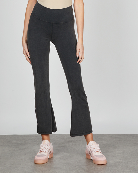 Tights Cropped Blekt/svart 1
