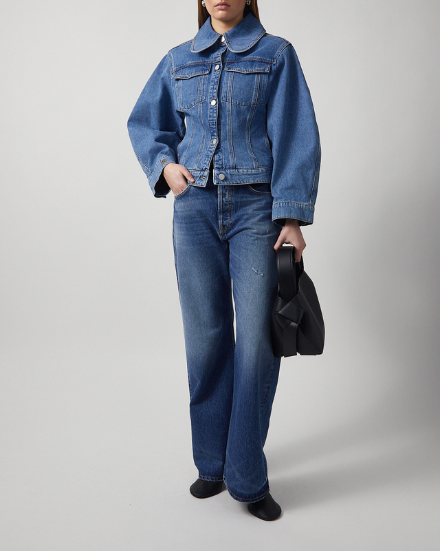 By Malene Birger Jacket Villies Mid blue  36