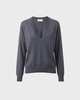 Wakakuu Icons Sweater Angler Merino Wool V-Neck Grey XL