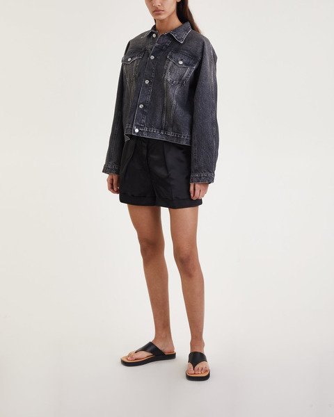 Shorts Satin Svart 1