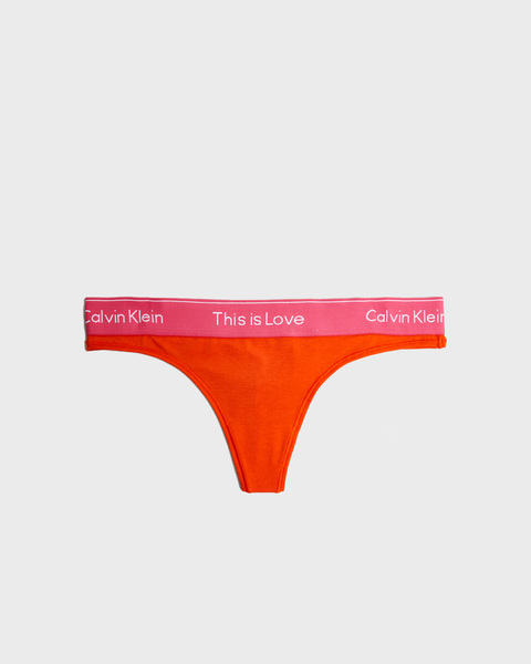 Panties This Is Love Thong  Orange 1
