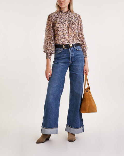 Blus Odette Long Sleeve Multicolor 2