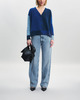Marni Cardigan Colour Block Cashmere Blå IT 44 (EUR 38)