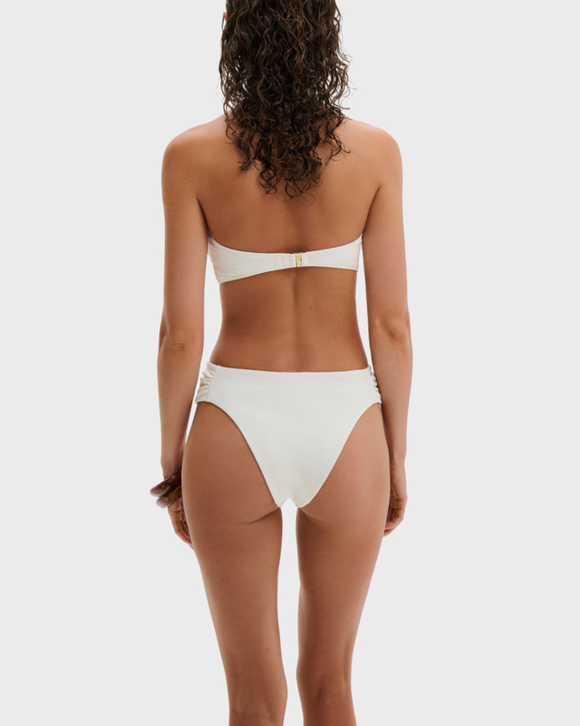 Malina Bikinitop Signature Gold Embellished Bandeau Vanilla XS