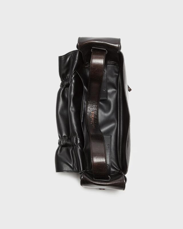 Acne Studios Väska Multipocket Leather Mörkbrun ONESIZE