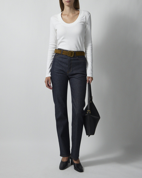 Jeans Straight Leg Denim Raw blue 2