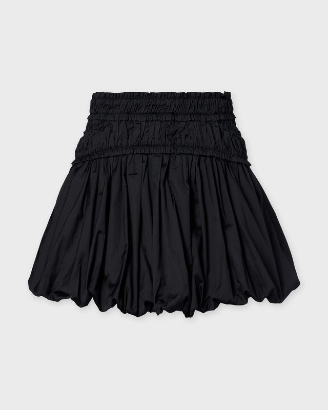 Ulla Johnson Nicolette Bubble Hem Mini Skirt Noir US 6 (EUR 38)