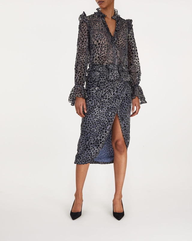 Zadig & Voltaire Skirt Jamelia Black 34
