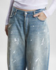 Acne Studios Jeans 2023 Baggy Fit Antracite Blue 38