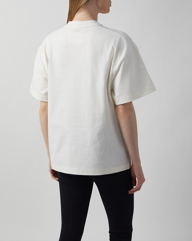 Jil Sander T-Shirt Logo Cotton Porcelain M