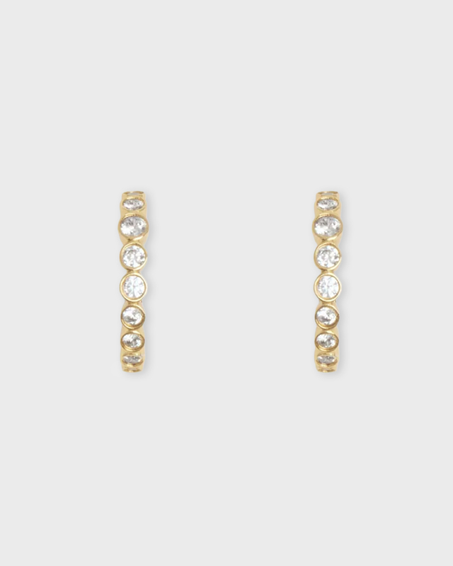 Ragbag Earrings Ottilia Gold Hoops  Guld ONESIZE