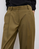 Dagmar Byxor Relaxed Wool Olive 38