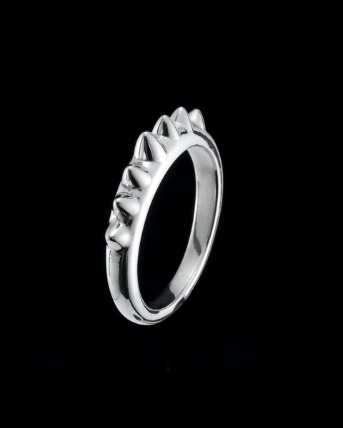 Ring Spikey  Silver 1