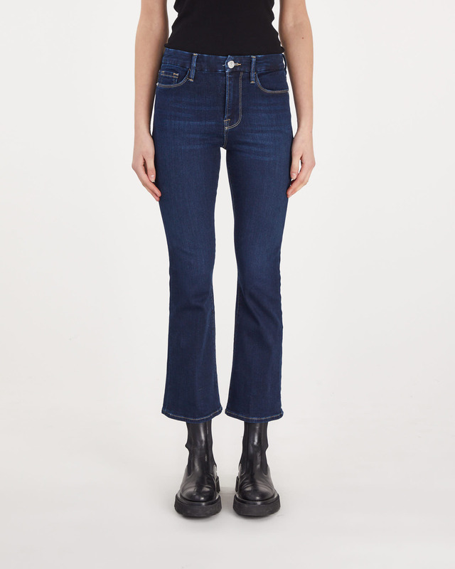 Frame Jeans Le Crop Mini Boot Blå 28