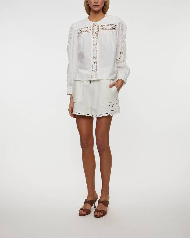 Isabel Marant Étoile Shorts Safa White FR 36 (EUR 34)