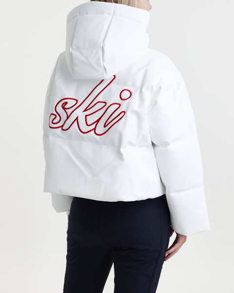 Jacket Taos Faux-Leather Down Vit 2