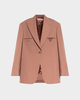 Acne Studios Single Breasted Jacket  Metallic 36