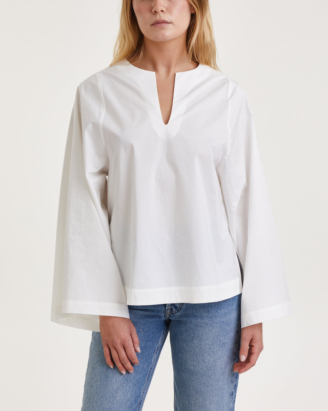 By Malene Birger Blus Kamill Vit 34