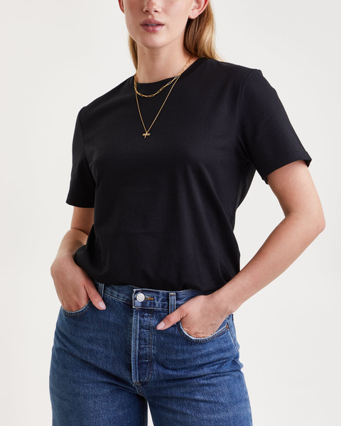 Boyfriend T-shirt Svart 1