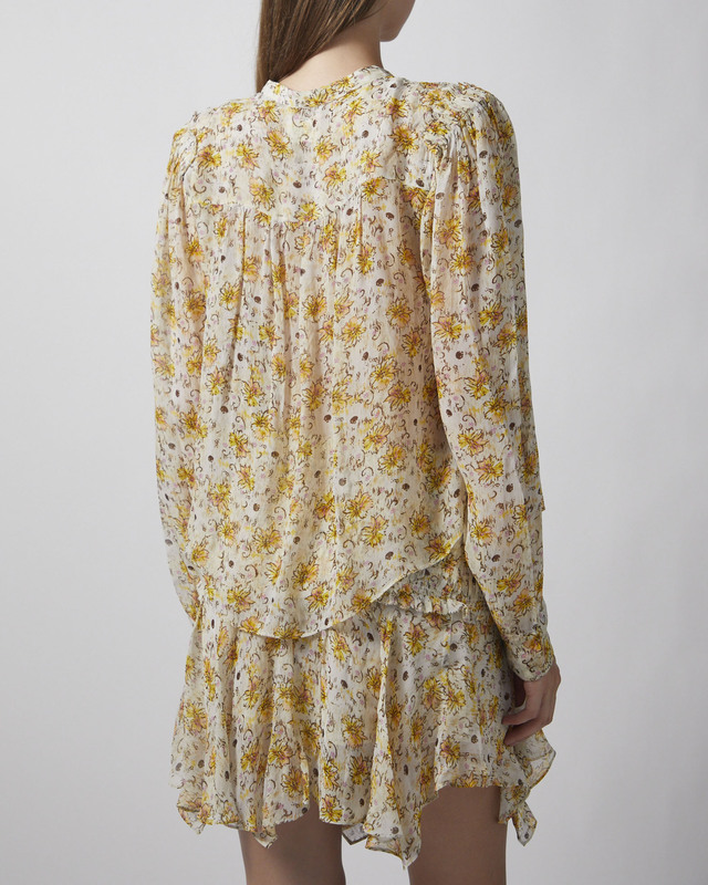 Isabel Marant Étoile Blouse Florine Light Yellow FR 42 (EUR 40)