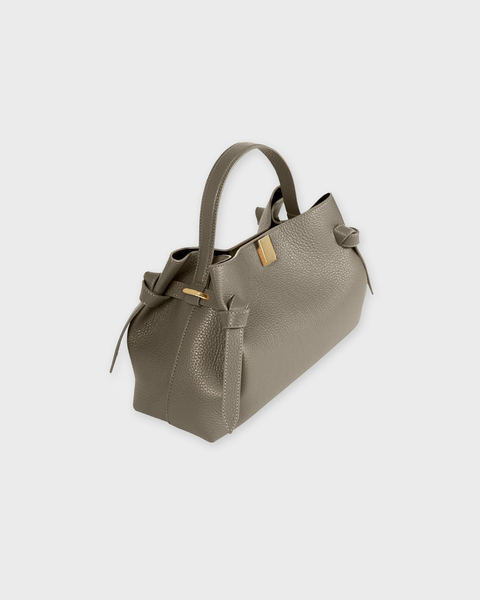 Bag Gyoza Pebble Grain Leather Taupe ONESIZE 2