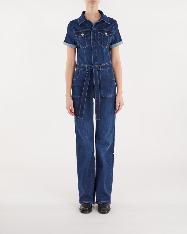 Frame Flare De Francoise Jumper Dark blue wash XS
