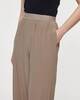 JOSEPH Byxor Hulin Crepe de Soie Silk Beige/brun FR 44 (EUR 42)