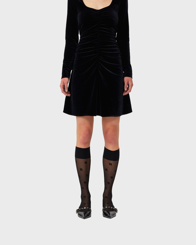 GANNI Strumpor Butterfly Lace Svart M-L