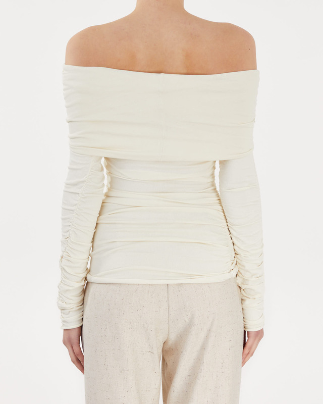 Khaite Top Zuri Ivory XS