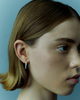 Ragbag Earrings Ottilia Hoops Silver Silver ONESIZE