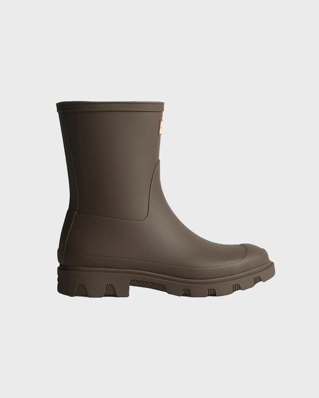Hunter Boot Unisex Downpour Short Chocolate EUR 41