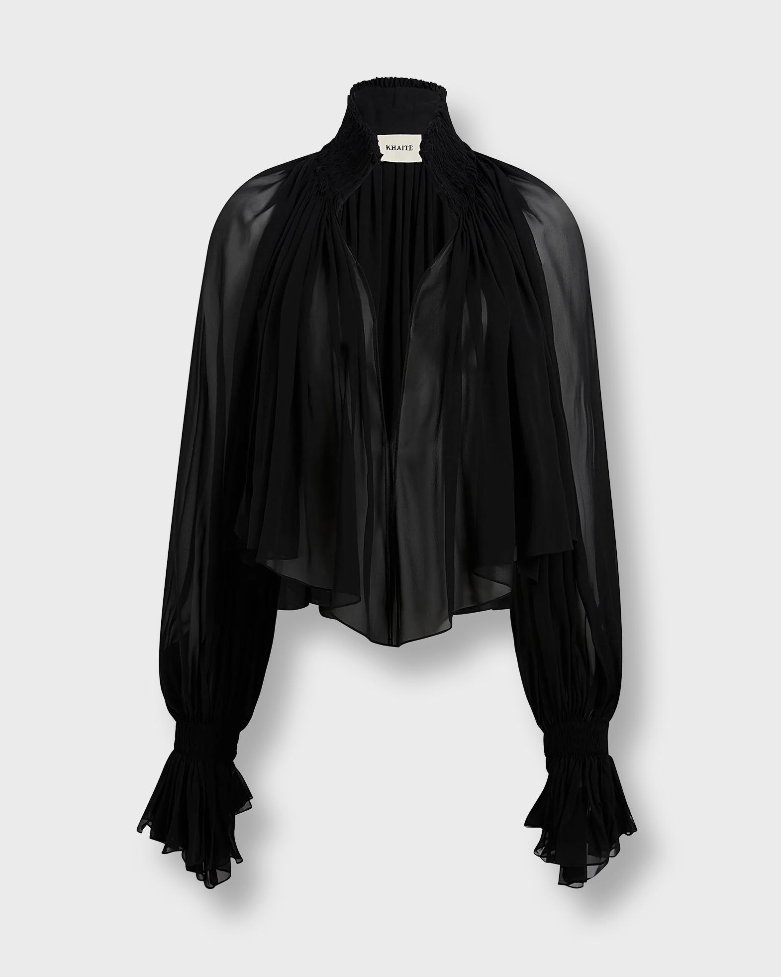 Khaite Women's Black Blouse Durer M