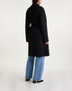 Coat Cenda Long Dbl Face Cashmere Black 42