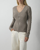 Samsøe Samsøe Cardigan Sanelo Zip 15722 Grey Melange M