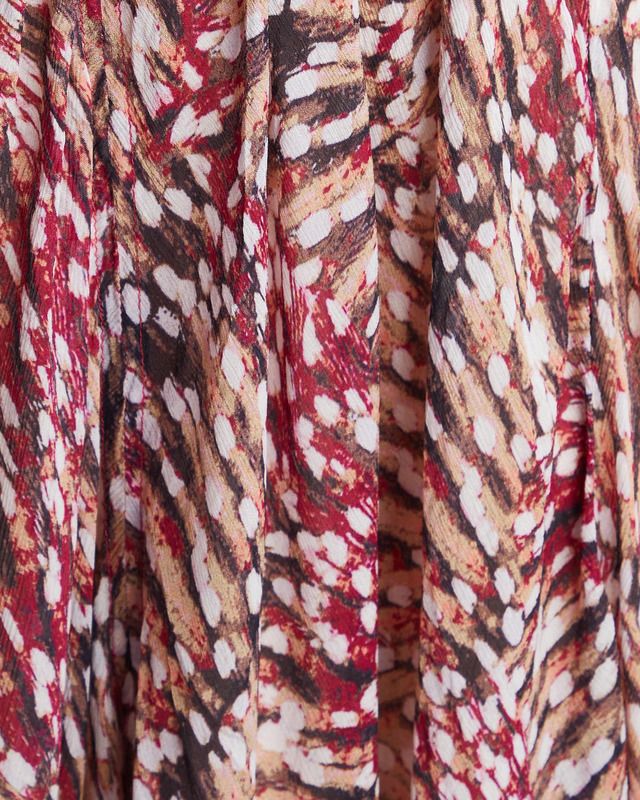 Isabel Marant Étoile Klänning Volga Hallonröd FR 38 (EUR 36)