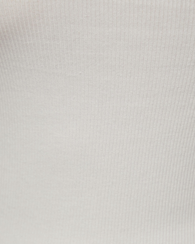 Éterne Top High Neck Fitted Tank  Creme M