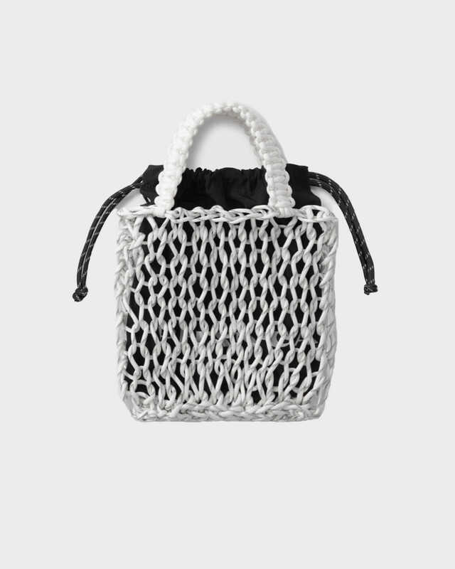 Phanta Väska JUMBO MESH BAG SMALL Vit ONESIZE