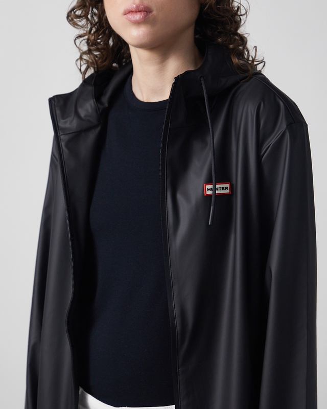 Hunter Coat Andrea PU Rain Black S