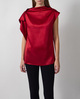 Sportmax Vest Woven Ruby IT 42 (EUR M)