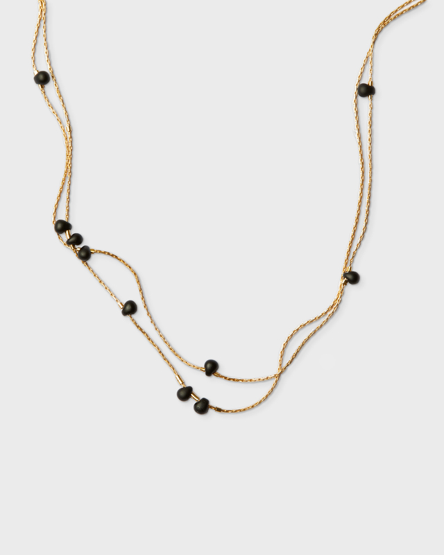 CBYC Duo Necklace Guld/svart ONESIZE