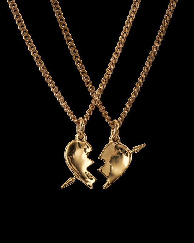 Maria Nilsdotter Halsband You & Me  Guld ONESIZE