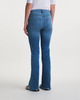 7 For All Mankind Jeans Bootcut Tailorless Diary Distressed Hem Ljusblå 29