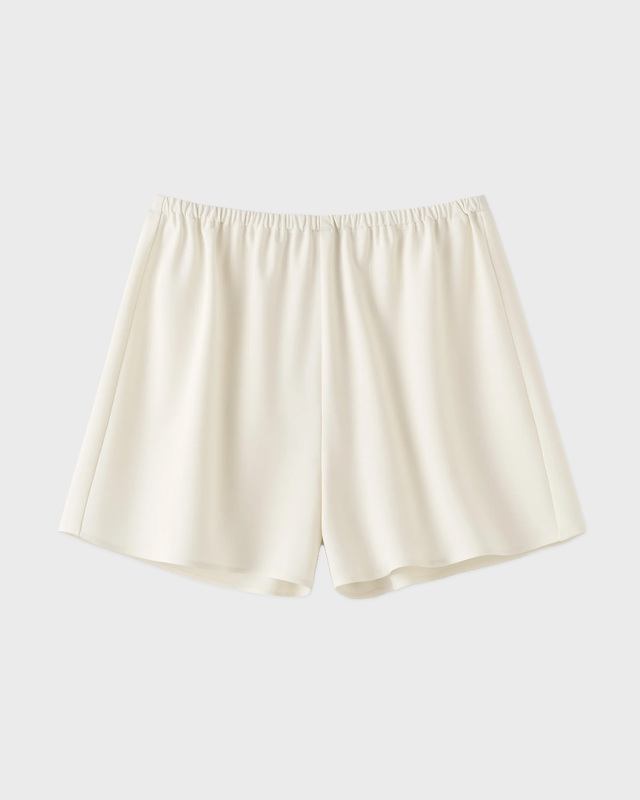 Almada Label  Shorts Bim Crepe  Creme L