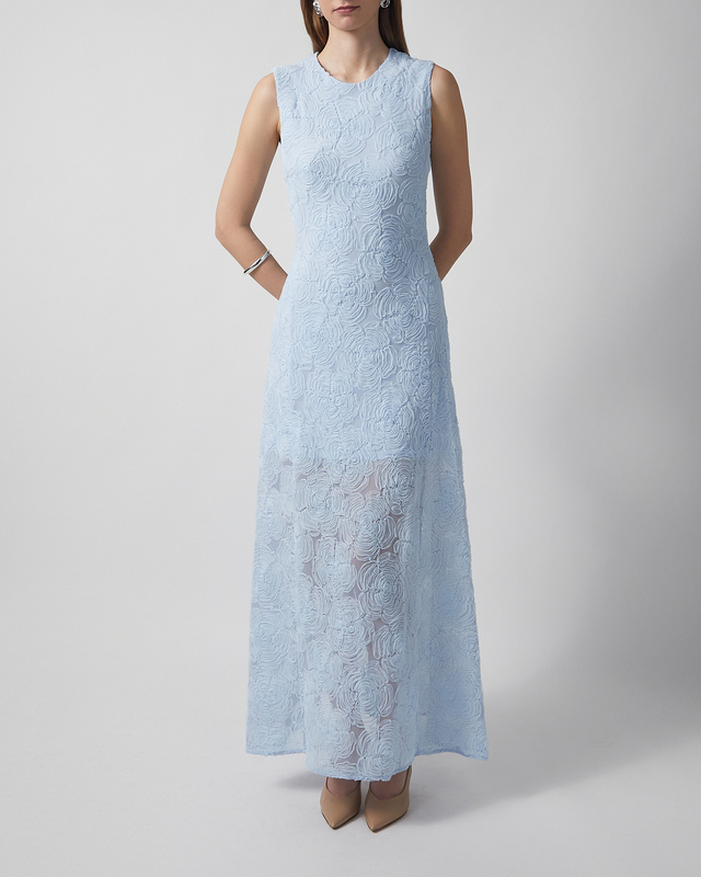 ROTATE Birger Christensen Dress Mesh Maxi 38