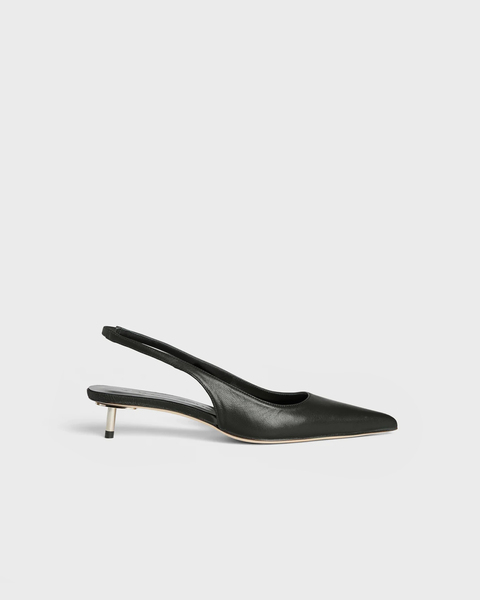 Klackskor Sasha Slingback Pumps Svart 1