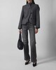Mother Denim Jeans The Kick It Grey Wash 25