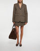 Ganni Skirt Check Wool Mix Check 42