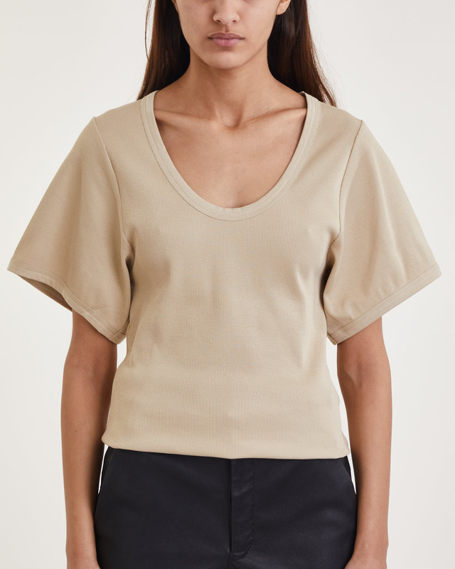 By Malene Birger T-shirt Lunai Beige S
