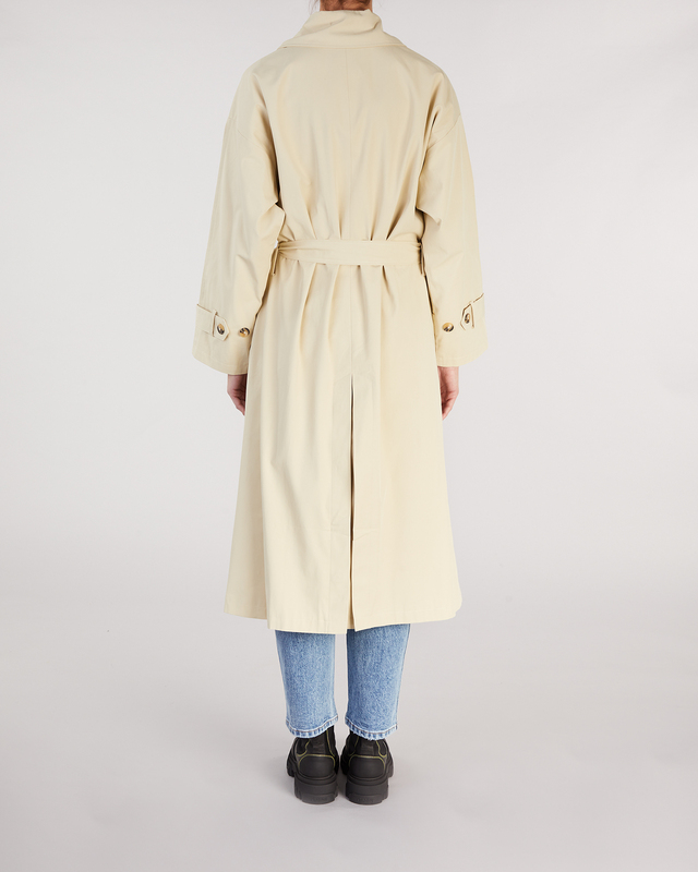 ONE and OTHER Trenchcoat Brie Coat Vanilj 36